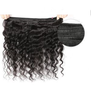 Deep Loose Wave 1 Bundle Of Brazilian Hair Extensions 30 Inch 100 Grams