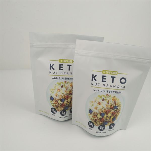 VMPET 120mic Stand Up Pouch MOPP Food Packaging Gravure Printed