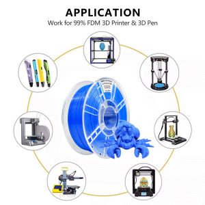 Quality 3d Printing Filament 1.75mm PETG Dark Blue 1.75mm Toughness Enhanced 3D Printer for sale