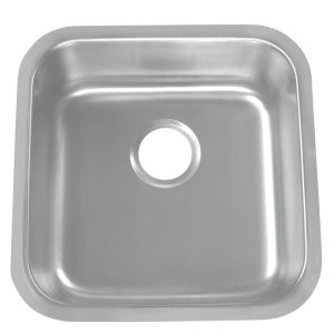 Rectangular Single Bowl Kitchen Sink With Brushed - Satin Finish Surface