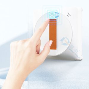 Custom Label Dual Ultrasonic Spray Glass Window Cleaner Robot for Smart Home