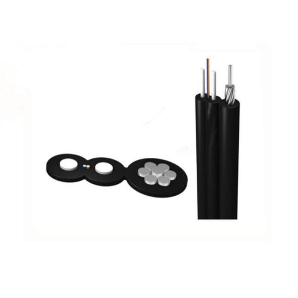 Buy Aerical Drop Outdoor Fiber Optical Cable GJYXFCH 2 Core FTTH Jumper at wholesale prices