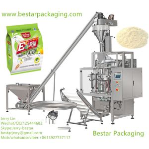 Certified full automatic flour packaging machinery with Auger filler,spiral