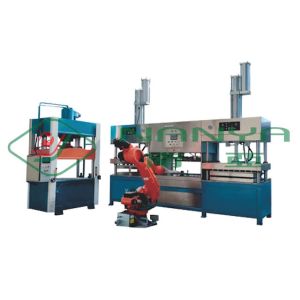Fully Automated  Bagasse Pulp Tableware Machinery In Wood Pulp