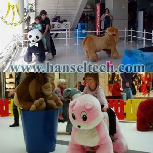 Hansel coin operated battery operated kids car animal mall rides mall rides on