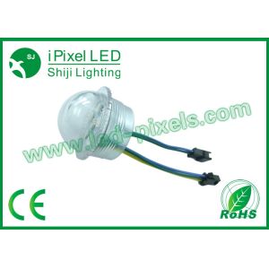 Quality 35mm Milky White 9pcs SMD5050 RGB Addressable Pixel LED Ball Light DMX Madrix Compatible for sale