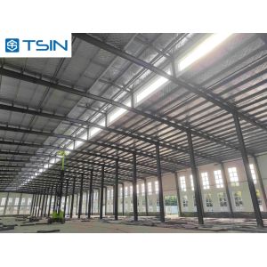 Q235B Q355B Prefabricated Steel Warehouse For Structural Steel Standards