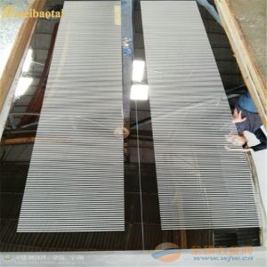 Etching Stainless Steel 304 Hairline Finish 0.95mm Thickness For Lift