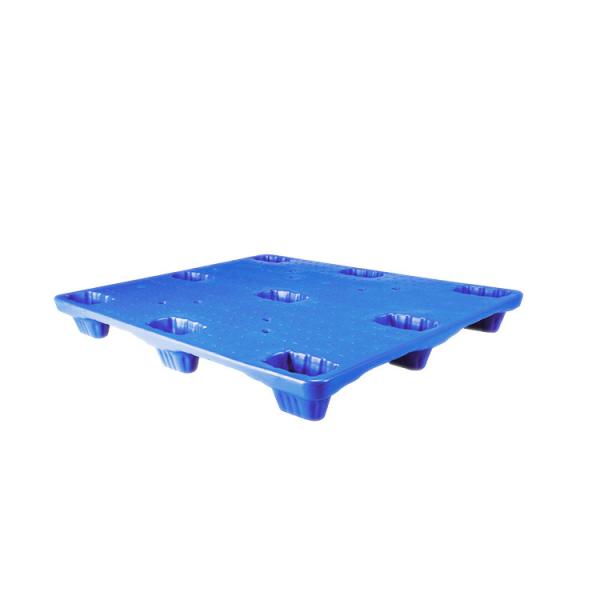 Buy Logistics Transportation 9.2Kg Nestable Plastic Pallets 110x110 FDA at wholesale prices