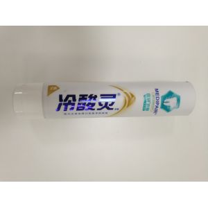 Diameter 35mm 4oz Toothpaste Tube , ABL Empty Squeeze Tube Packaging