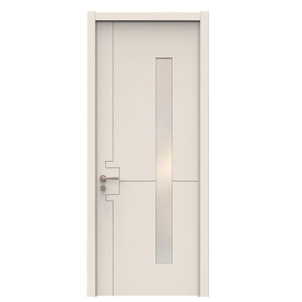 Buy 50mm Laminated Wood Swinging Soundproof Interior Doors For Bedroom at wholesale prices