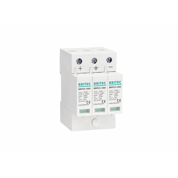Buy Quick Response DC 1000V 40ka Solar Surge Protection Device SPD at wholesale prices