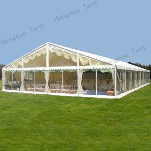 SGS Certified 40*100ft Waterproof Garden Marquee Aluminum Frame 500 People
