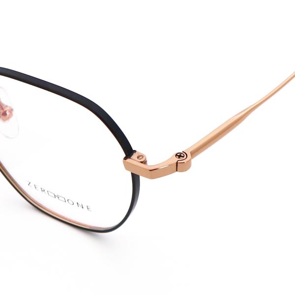 Beta Titanium Eyewear Unisex IP Plating Frame Retro Style Glasses