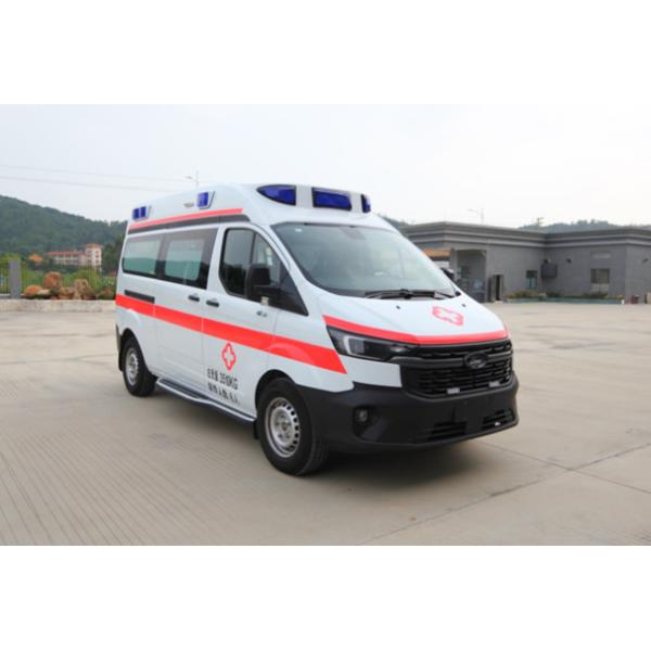 Buy 9 Speed Medical Emergency Ambulance Ford Transit Mid Axle at wholesale prices