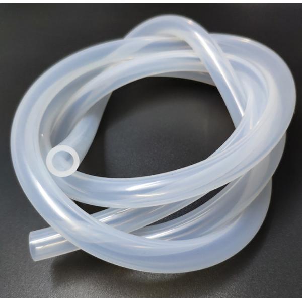 Buy 100% Pure Flexible Silicone Tubing Aging Resistant LFGB Approved at wholesale prices