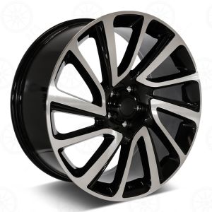 Quality A356.2 Replica Land Rover 20 Inch Rims PCB 108mm 120mm 20x8 Black Wheels for sale