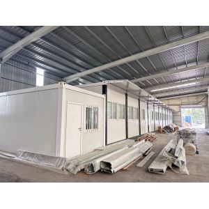 Thicken Sandwich Panel Modular Houses Prefab House 20 Feet Fast Assembly Flat