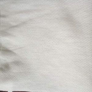 Non Woven Water Soluble Interlining Fabric / Water Dissolving Paper Embossed