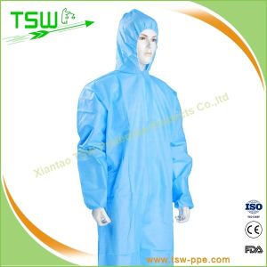 Industrial Protective Working Uniforms Disposable Full Body Suit