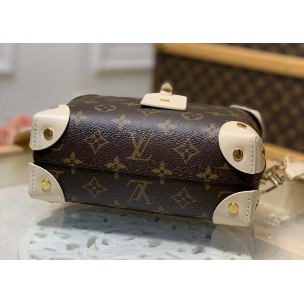 Off White 20cm Leather Chain Crossbody Bag With Top Handle