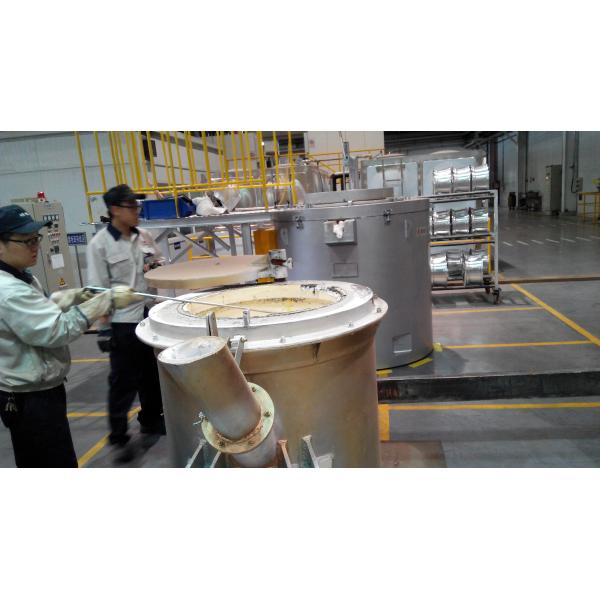 Buy High Precision Aluminum Melting Furnace With ±1C Temperature Control Accuracy And PLC Control System at wholesale prices