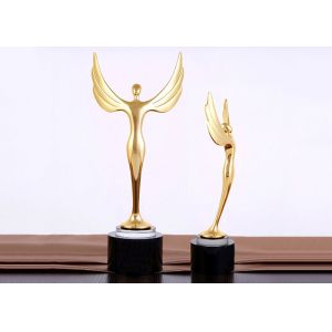 Zinc Alloy Material Personalized Trophy Cup For Entertainment Events