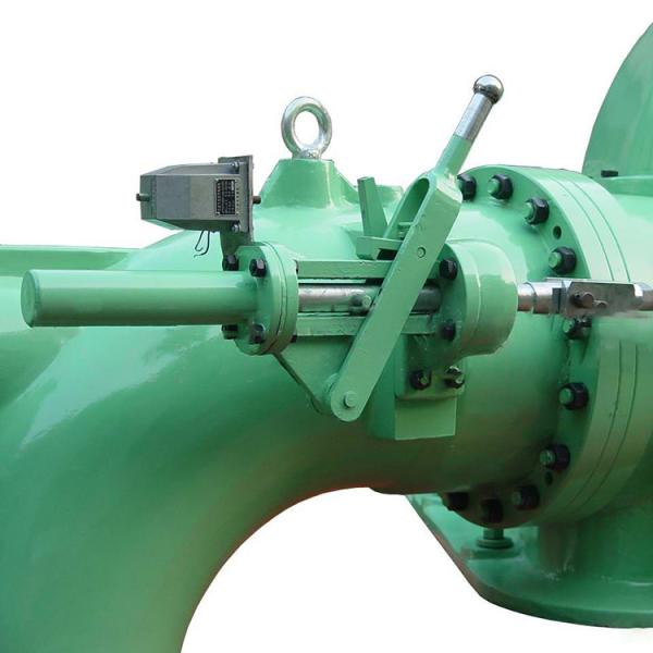 Vertical Stainless Steel Turgo turbine 200kW-30MW 50-400m Rated Head