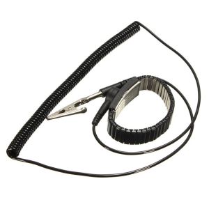 Adjustable ESD Anti Static Electricity Bracelet Hand Ground Wireless Clip