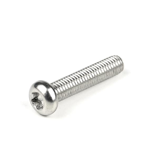 SUS304 Thread Cutting Pan Head Torx M5 X 20mm Machine Screws for Shelving ZINC Finish