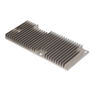 Quality Anodized / Polishing Extrusion Heat Sink Custom Length For Motor Decorations for sale