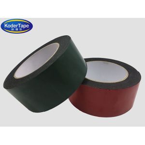 PE/EVA Double Sided Synthetic With Rubber Glue Adhesive Foam Tape