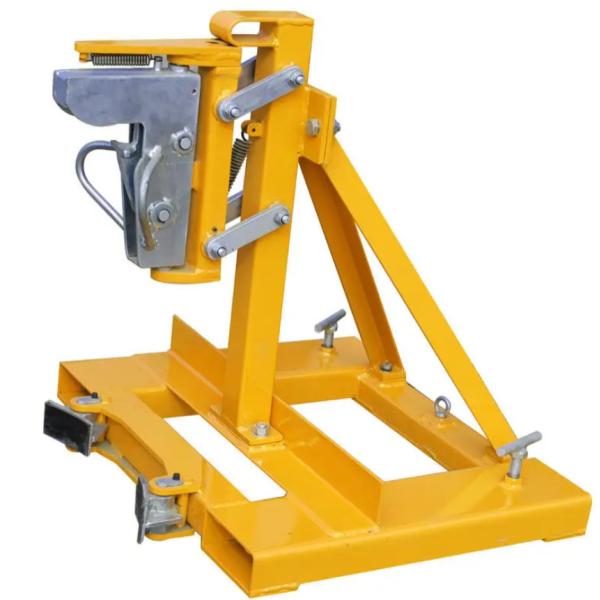 ODM Logistics Machines Forklift Oil Drum Lifting Clamp Heavy Duty