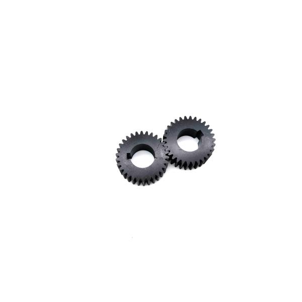 Wire Cutting Gear Edm Wear Parts , Black Finish CNC Lathe Parts 40CR