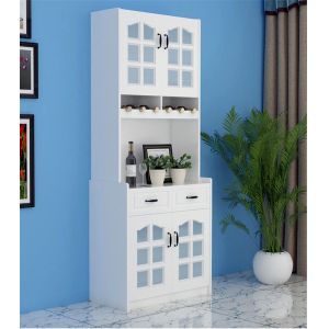 China Household Furniture MDF Wine Hutch Cabinet on sale