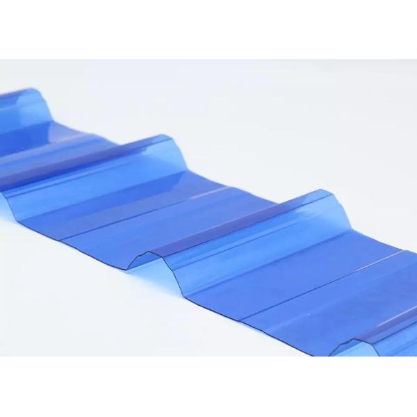 Waterproof Fiberglass Polycarbonate Roof Tiles Non Flammable