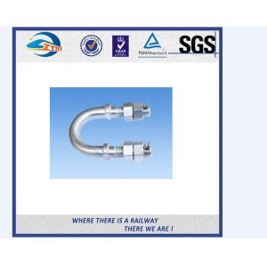 Quality All size carbon steel Railway Bolt mining tunnel bolts fish tail with nuts and washer for sale