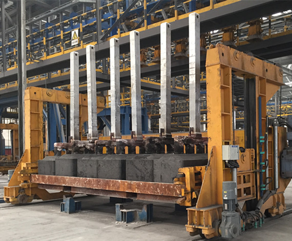Electrolytic Aluminium Anode Rodding Assembly Equipment Production Line