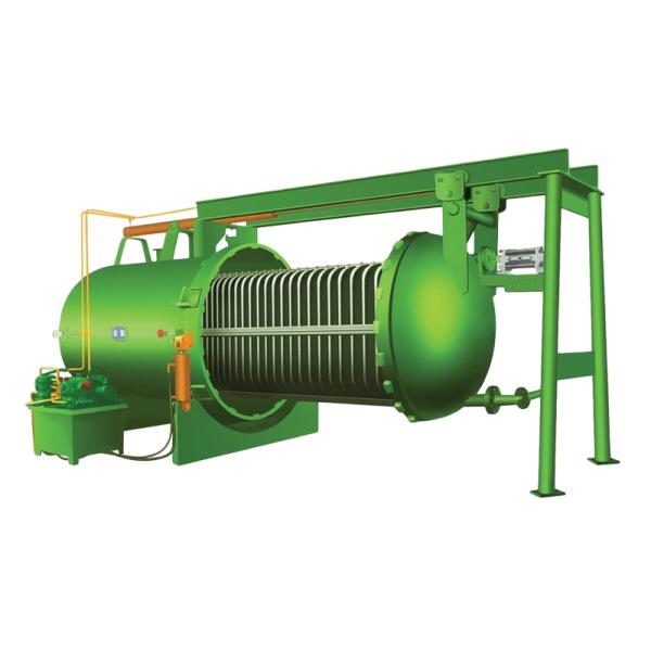 Horizontal Pressure Leaf Filter for Edible Oil and Beverage Industry Top- Filtration