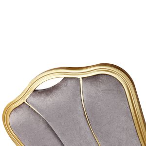 Steel Stacking Hotel Gold Banquet Chair With Backrest