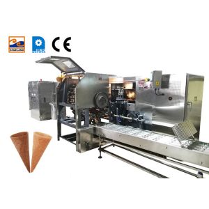 Quality 1.5kw Ice Cream Cone Production Line Wafer Biscuit Baking Machine for sale
