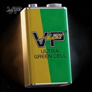 Customized Brand 6F22 VP Carbon Zinc Battery 9V 006P Stable Power for Daily Use