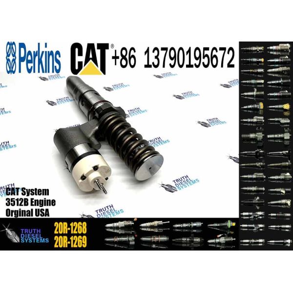 High quality diesel fuel injector 392-0204 3920204 20R1268 20R-1268
