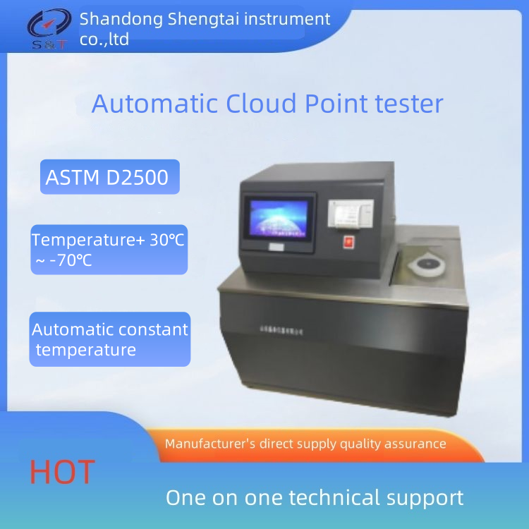 ASTM D2500 point tester For Fully Automated Cloud Point Of Petroleum Products