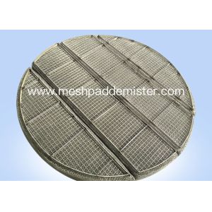 Stainless Steel Mesh Pad Demister Ss304/316/316l Customizable