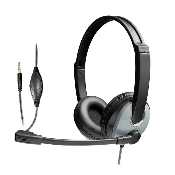 Business USB Plug Noise Cancelling Headphones Wired Gaming Headset