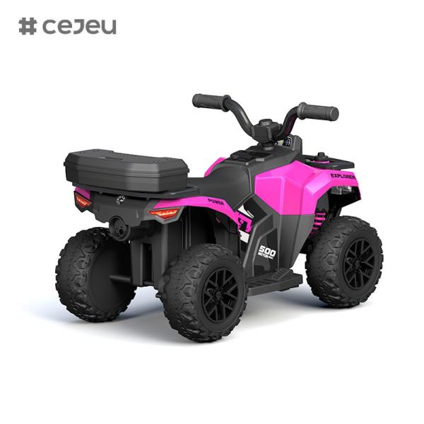 6V4.5AH Kids Electric Quad ATV 4 Wheels Ride On Toy for Toddlers Forward