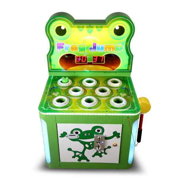 Buy Crazy Frog Redemption Kids Arcade Machine Hit Hammer Coin Pusher For Super Market at wholesale prices