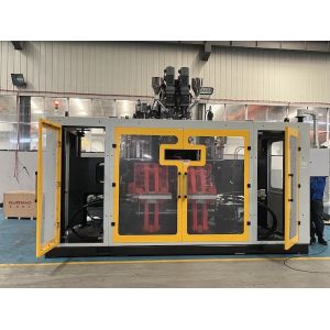 China 150KN 3 Zone Head Heating Plastic Extrusion Blow Moulding Machine on sale