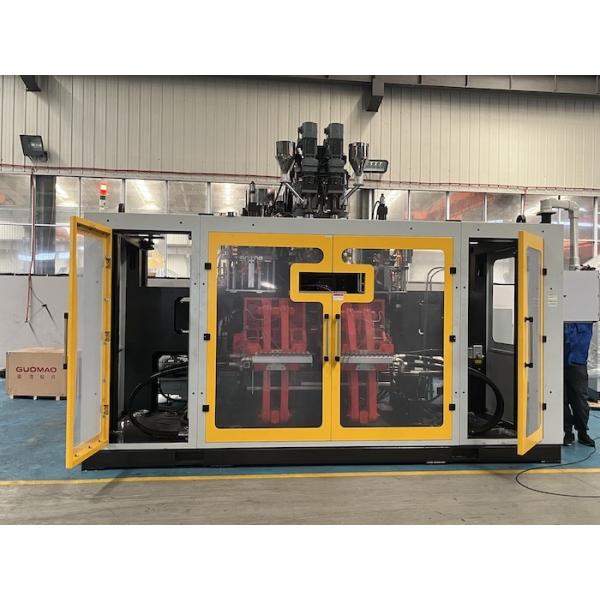 Buy 150KN 3 Zone Head Heating Plastic Extrusion Blow Moulding Machine at wholesale prices